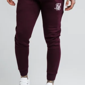 SikSilk Joggers - Burgundy