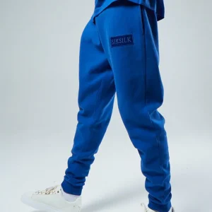 Blue Relaxed Fit Cuffed Jogger