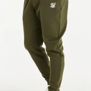 Khaki Essential Fitted Jogger