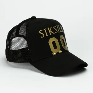 Black 89 Foam Mesh Trucker Cap