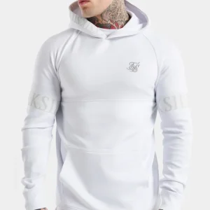 SikSilk Dynamic Overhead Hoodie  - White