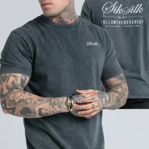 Acid Wash Relaxed Fit T-Shirt