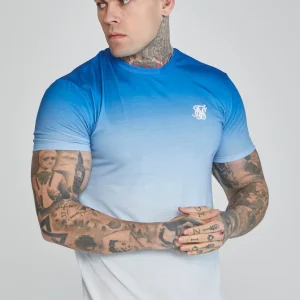 Blue White Fade T-Shirt